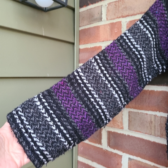 Baja Joe Purple Black Hoodie - Picture 4 of 6